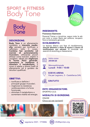 Invecchiamento Attivo: Body Tone