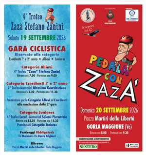 4° trofeo Zazà - Stefano Zanini e Pedala con Zazà
