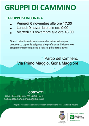 Gruppi di cammino: tre incontri per conoscersi e camminare insieme