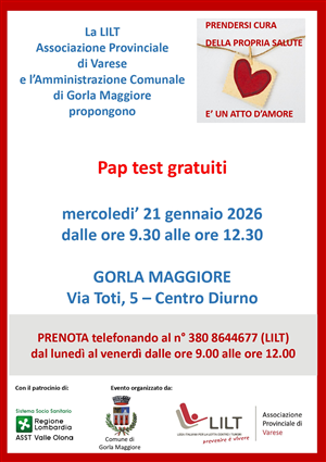 Pap test gratuiti