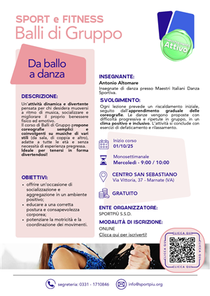 Invecchiamento Attivo: Balli di Gruppo