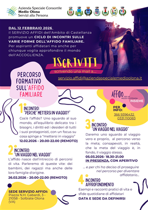 Percorso formativo sull'affido familiare