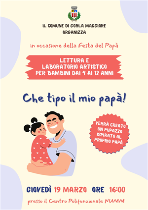 Che tipo il mio papà!