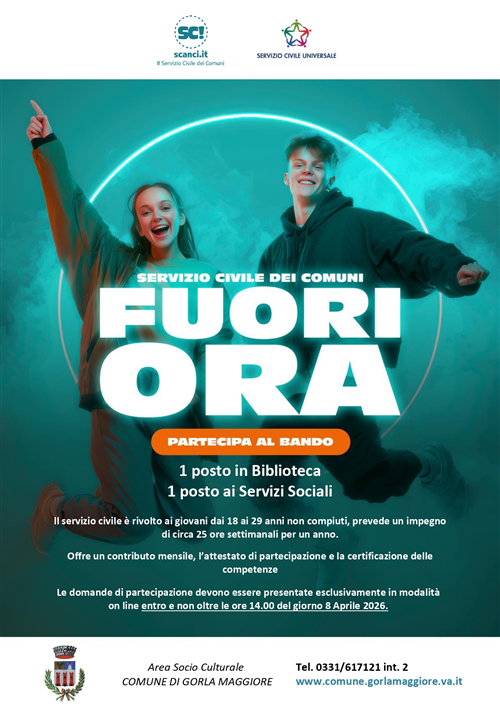 Bando Servizio Civile Universale 2026