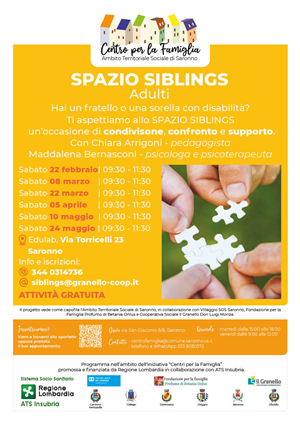 Spazio Siblings- adulti