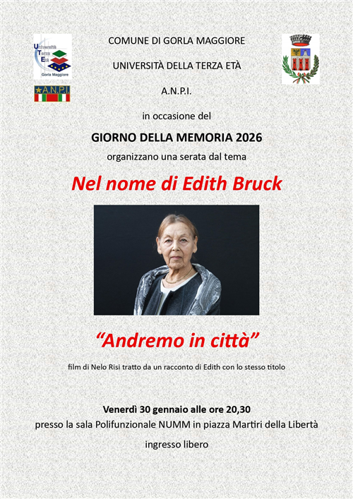 Nel nome di Edith Bruck